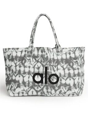 ALO Grey Tie Dye Tote Bag